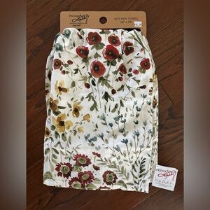 Primitives by Kathy - Kitchen Towel Set of Two, 28”x28”, Brand New with/Tags